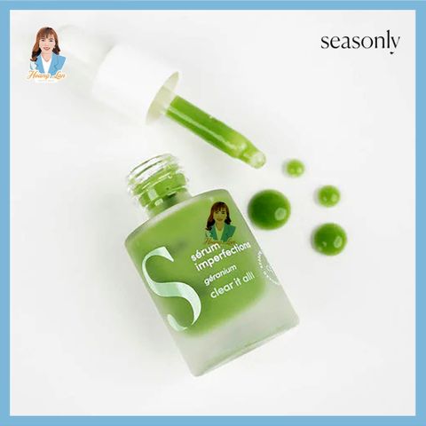 Serum loại bỏ mụn, giảm thâm mờ sẹo Pháp Seasonly Sérum Imperfections (Blemish-Control Serum) 30ml