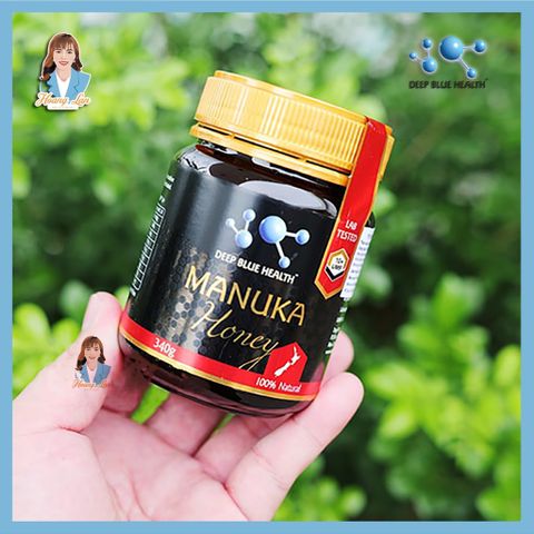Mật ong manuka 100% nguyên chất UFM10+ New Zealand Deep Blue Health Manuka Honey 250g