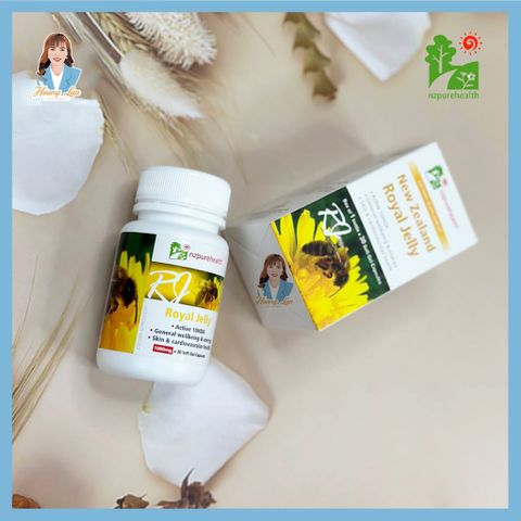 Viên uống sữa ong chúa New Zealand NZ Pure Health Royal Jelly 30 viên 739525