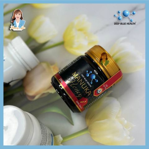 Mật ong manuka 100% nguyên chất UFM10+ New Zealand Deep Blue Health Manuka Honey 250g