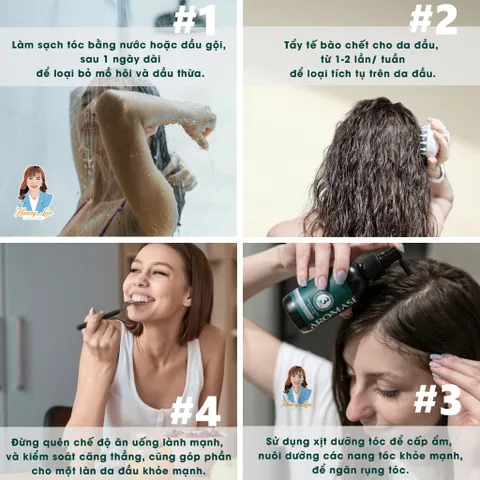 Xịt dưỡng tóc, chăm sóc da đầu Đài Loan AROMASE Herbal Scalp Care Spray 40ml - cho da đầu khô