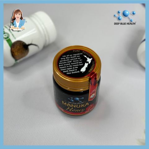 Mật ong manuka 100% nguyên chất UFM10+ New Zealand Deep Blue Health Manuka Honey 250g