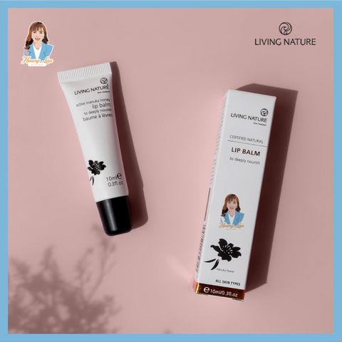 Son dưỡng môi dạng gel cho mọi loại da New Zealand Living Nature Lip Balm 10ml