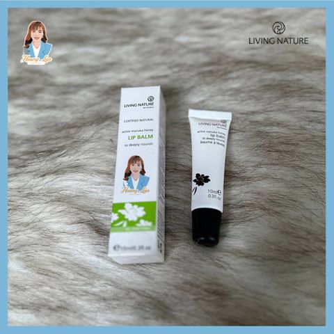 Son dưỡng môi dạng gel cho mọi loại da New Zealand Living Nature Lip Balm 10ml