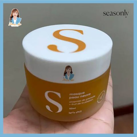 Mặt nạ tẩy tế bào chết Nhập khẩu Pháp Seasonly Masque Peau Neuve (Peeling Mask Hũ) 50ml