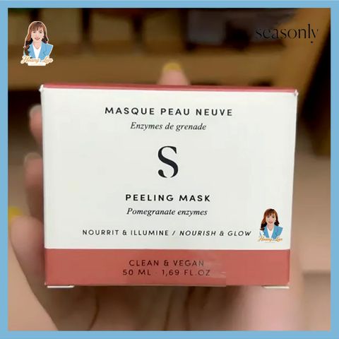 Mặt nạ tẩy tế bào chết Nhập khẩu Pháp Seasonly Masque Peau Neuve (Peeling Mask Hũ) 50ml