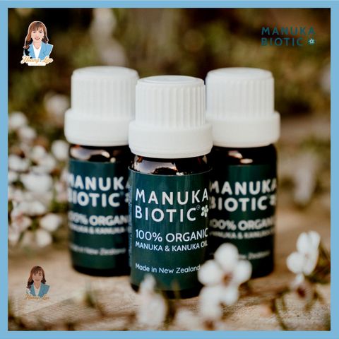 Tinh dầu manuka 100% hữu cơ New Zealand Manuka Biotic Certified Organic Manuka Oil 10ml 739538