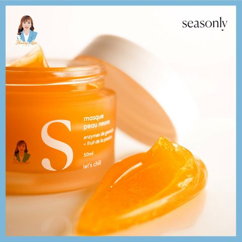 Mặt nạ tẩy tế bào chết Nhập khẩu Pháp Seasonly Masque Peau Neuve (Peeling Mask Hũ) 50ml
