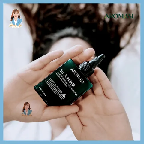 Dầu gội dạng lỏng, sử dụng tóc khô không thấm nước AROMASE 5α Juniper Scalp Purifying Liquid Shampoo 80ml