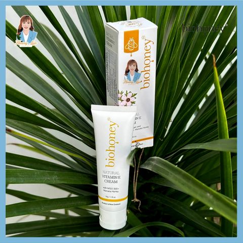 Kem bổ sung vitamin E làm đẹp da New Zealand Biohoney Natural Vitamin E Cream 50g