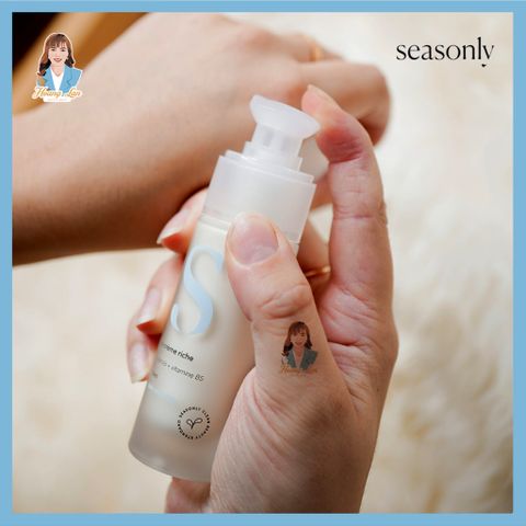 Kem dưỡng ẩm làm sáng da cho da khô Pháp Seasonly La Crème Fluide (The Light Cream) 30ml