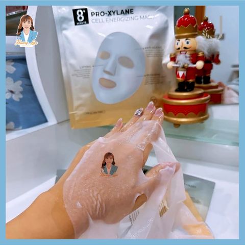 Mặt nạ trẻ hóa, săn chắc da New Zealand Jema Rose 8+ Minute Pro-Xylane Cell Energizing Mask 5 miếng