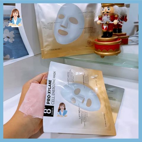 Mặt nạ trẻ hóa, săn chắc da New Zealand Jema Rose 8+ Minute Pro-Xylane Cell Energizing Mask 5 miếng