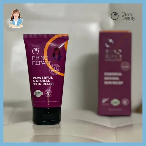 Kem dưỡng phục hồi da New Zealand Oasis Beauty Rhino Repair Skin Healing Cream 50ml