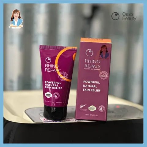 Kem dưỡng phục hồi da New Zealand Oasis Beauty Rhino Repair Skin Healing Cream 50ml
