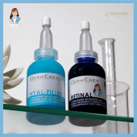 Tinh chất trẻ hoá da, giảm nếp nhăn Pháp DermEden Retinal Night Retinoids Concentrate 6% 30ml