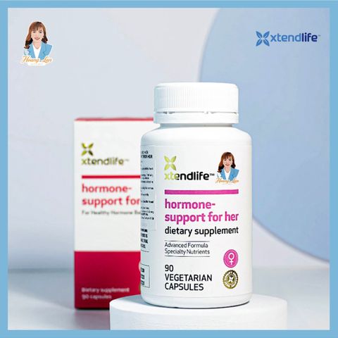 Viên uống tăng nội tiết tố nữ New Zealand Xtend Life Hormone Support For Her 90 viên 739555