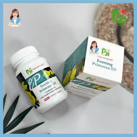 Combo Viên uống hoa anh thảo & HGD New Zealand Evening Primrose Oil & Seed Oil 60 viên/ 100 viên