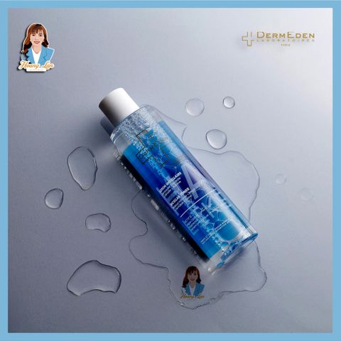 Nước hoa hồng làm sạch sâu 2 trong 1 Pháp DermEden HA-Like Micellar Toner 200ml 739554