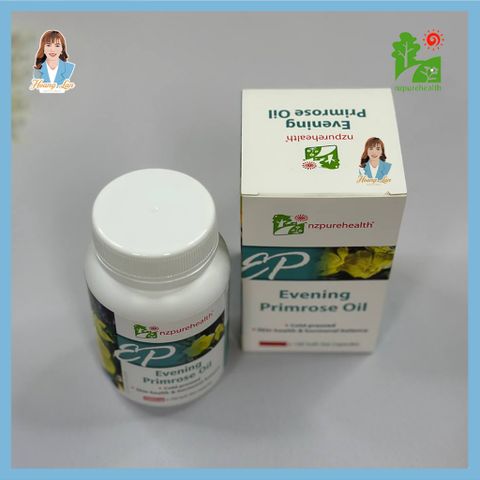 Combo Viên uống hoa anh thảo & HGD New Zealand Evening Primrose Oil & Seed Oil 60 viên/ 100 viên