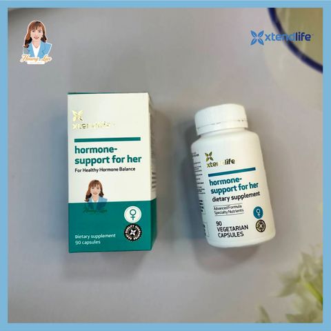 Viên uống tăng nội tiết tố nữ New Zealand Xtend Life Hormone Support For Her 90 viên 739555