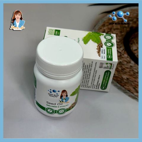 Combo Viên uống hoa anh thảo & HGD New Zealand Evening Primrose Oil & Seed Oil 60 viên/ 100 viên