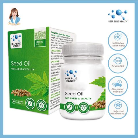 Combo Viên uống hoa anh thảo & HGD New Zealand Evening Primrose Oil & Seed Oil 60 viên/ 100 viên