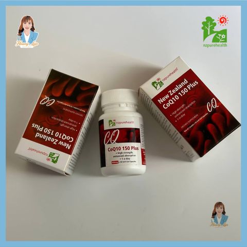 Viên uống hỗ trợ tim mạch, điều hòa huyết áp New Zealand Nz Pure Health CoQ10 150 Plus 30 viên