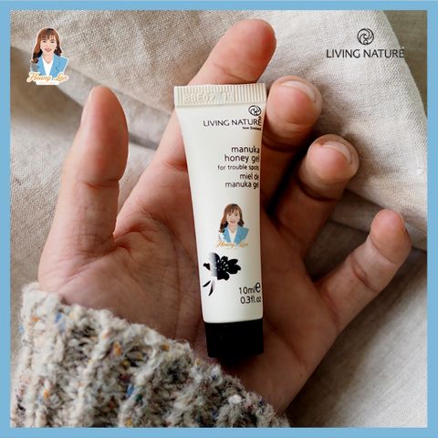 Gel loại bỏ mụn, ngừa thâm sẹo New Zealand Living Nature Manuka Honey Gel 10ml