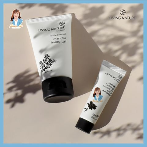 Gel loại bỏ mụn, ngừa thâm sẹo New Zealand Living Nature Manuka Honey Gel 10ml