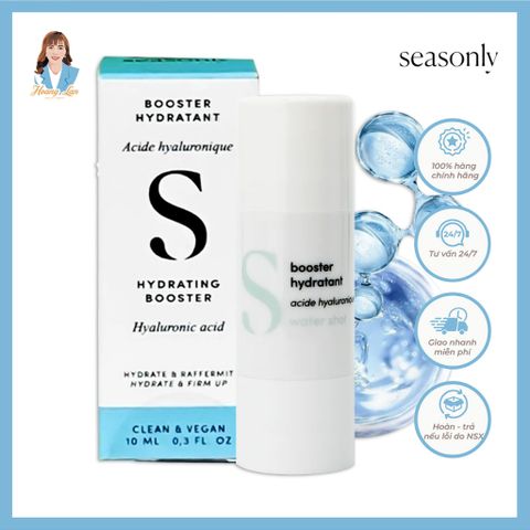 Kem dưỡng ẩm, giảm nếp nhăn Pháp Seasonly Booster Hydratant (Moisturizing Booster) 10ml
