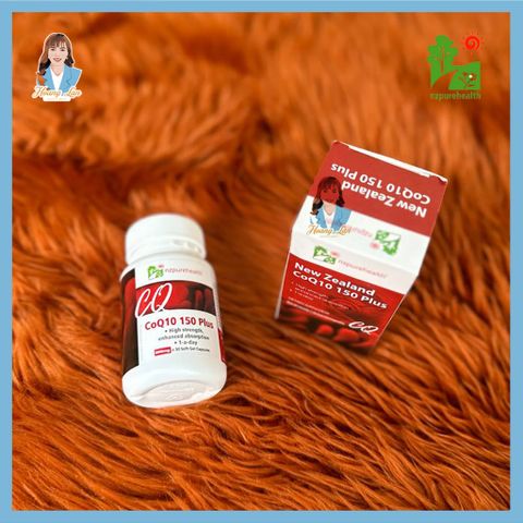 Viên uống hỗ trợ tim mạch, điều hòa huyết áp New Zealand Nz Pure Health CoQ10 150 Plus 30 viên