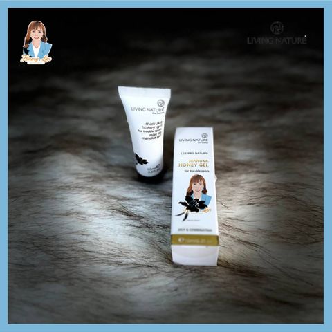 Gel loại bỏ mụn, ngừa thâm sẹo New Zealand Living Nature Manuka Honey Gel 10ml
