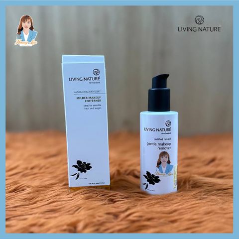 Nước tẩy trang dịu nhẹ cho mọi loại da New Zealand Living Nature Gentle Makeup Remover 100ml