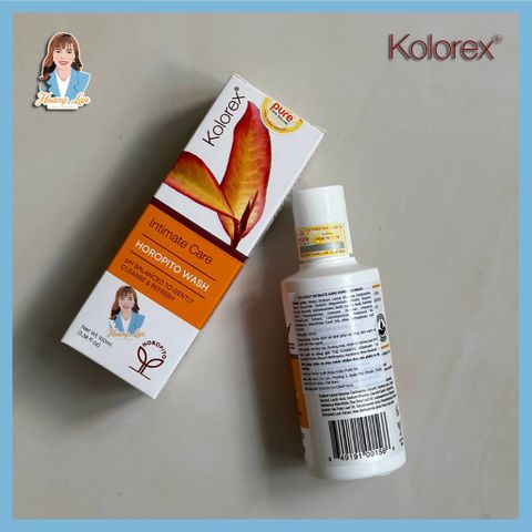 Dung dịch vệ sinh phụ nữ, nước rửa phụ khoa New Zealand Kolorex Intimate Care Horopito Wash 100ml