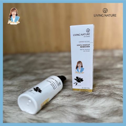 Nước tẩy trang dịu nhẹ cho mọi loại da New Zealand Living Nature Gentle Makeup Remover 100ml