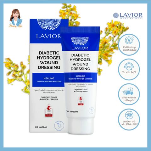 Gel băng vết thương hở do tiểu đường Mỹ Lavior Diabetic Hydrogel Wound Dressing 30ml 739575