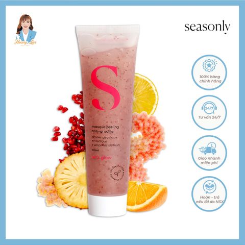 Mặt nạ tẩy tế bào chết Pháp Seasonly Masque Peeling Anti-Grisaille (Radiance Peeling Mask) Tuýp 100ml