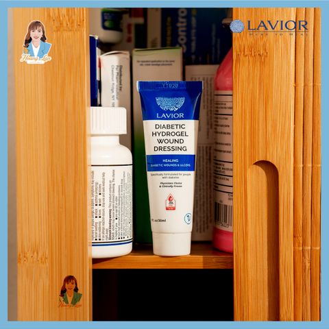 Gel băng vết thương hở do tiểu đường Mỹ Lavior Diabetic Hydrogel Wound Dressing 30ml 739575