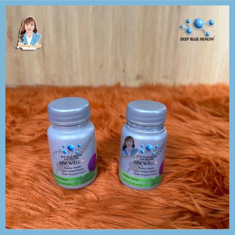 Viên uống bổ gan, giải độc, hạ men gan New Zealand Deep Blue Health Liv Well 30 viên