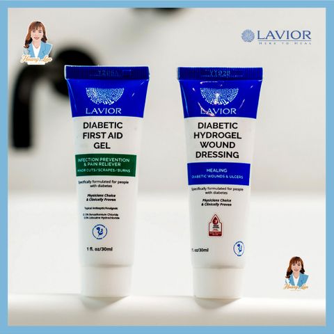 Gel băng vết thương hở do tiểu đường Mỹ Lavior Diabetic Hydrogel Wound Dressing 30ml 739575