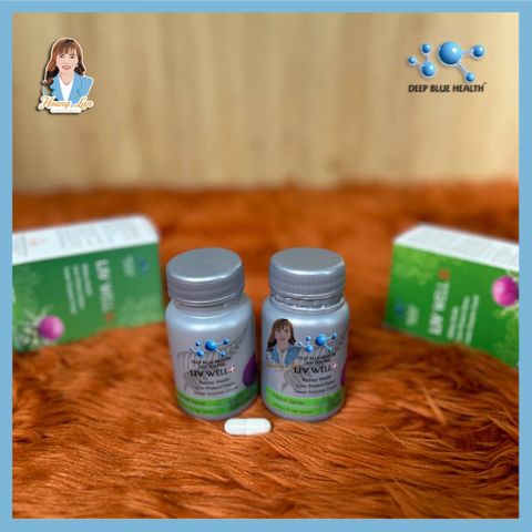 Viên uống bổ gan, giải độc, hạ men gan New Zealand Deep Blue Health Liv Well 30 viên