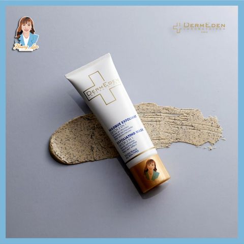 Mặt nạ tẩy tế bào chết Detox 2 trong 1 Pháp DermEden Detox 2 In 1 Exfoliating Mask 50ml 739578
