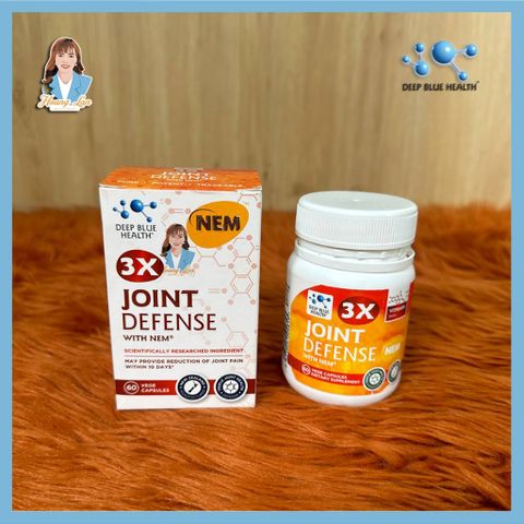 Viên uống bổ khớp, giảm nhức xương khớp New Zealand Deep Blue Health 3x Joint Defense 60 viên