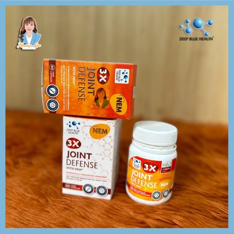 Viên uống bổ khớp, giảm nhức xương khớp New Zealand Deep Blue Health 3x Joint Defense 60 viên