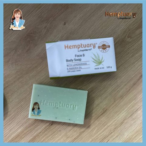 Xà phòng tắm và rửa mặt HGD New Zealand Hemptuary Face And Body Soap 100g 739586