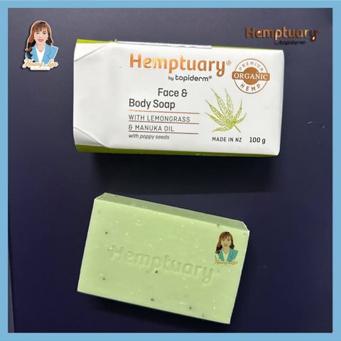 Xà phòng tắm và rửa mặt HGD New Zealand Hemptuary Face And Body Soap 100g 739586