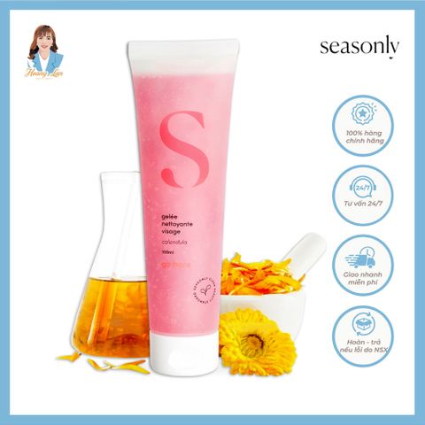 Sữa rửa mặt làm sạch sâu Pháp Seasonly Gelée Nettoyante Visage (Cleansing Jelly) 100ml
