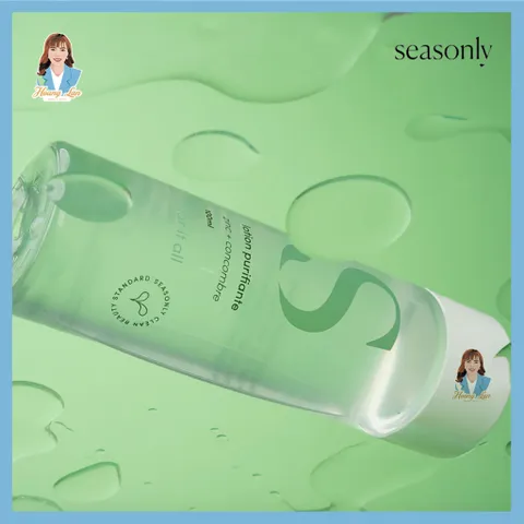 Lotion nước hoa hồng dưỡng da thanh lọc Pháp Seasonly Lotion Purifiante (Purifying Lotion) 100ml