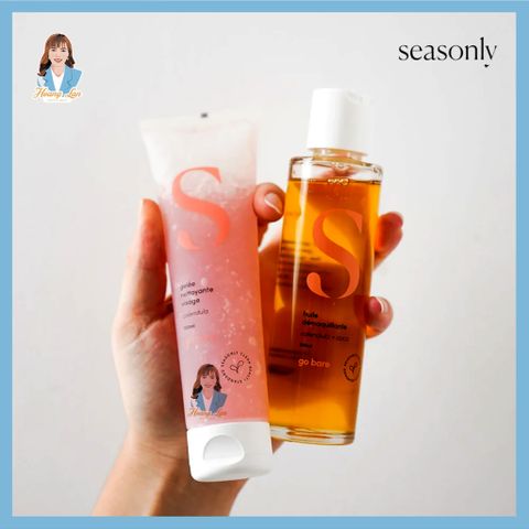 Sữa rửa mặt làm sạch sâu Pháp Seasonly Gelée Nettoyante Visage (Cleansing Jelly) 100ml